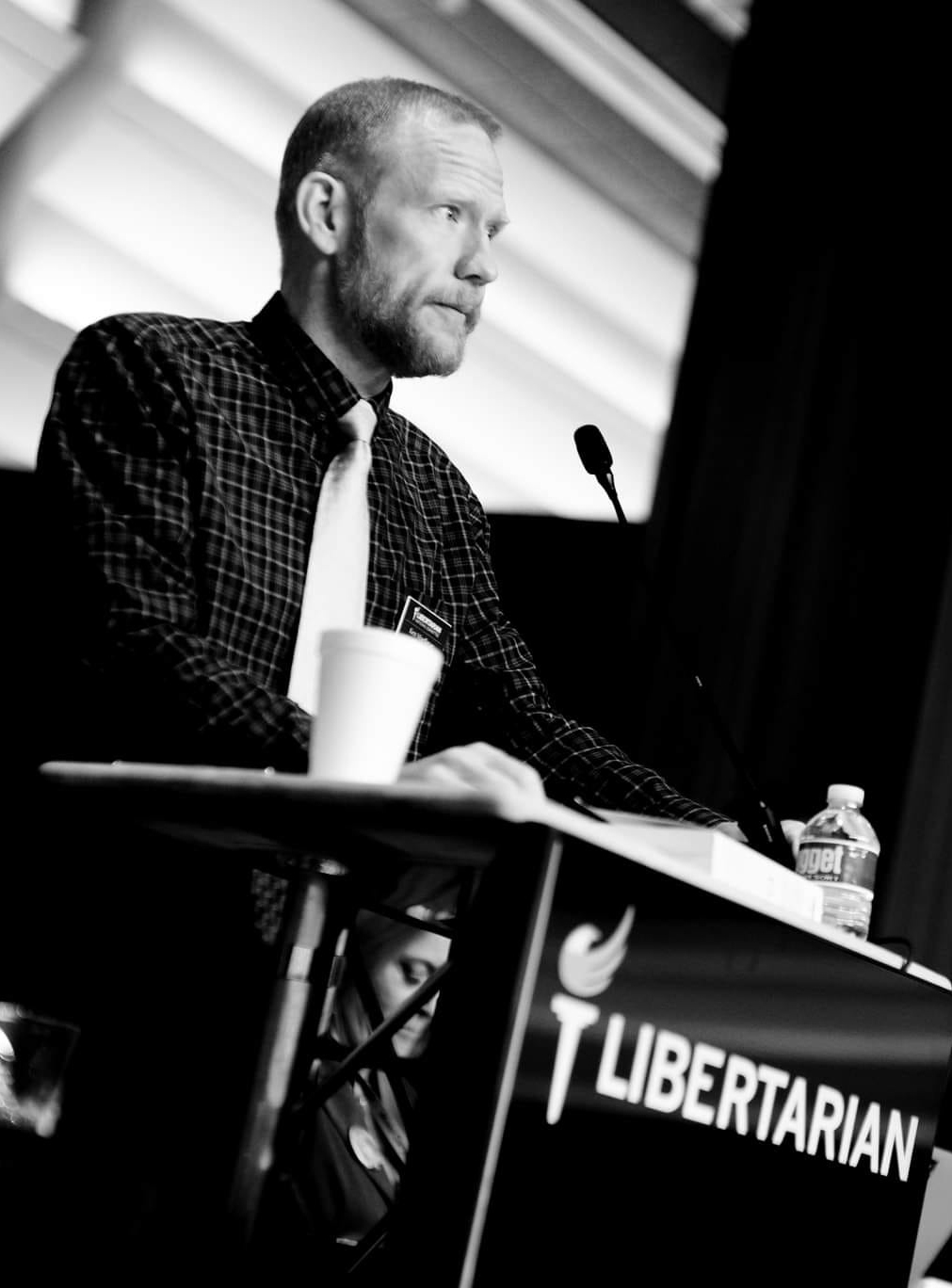 Ken Presiding at the 2022 National Convention in Reno, NV (photo by Avens O'Brien)